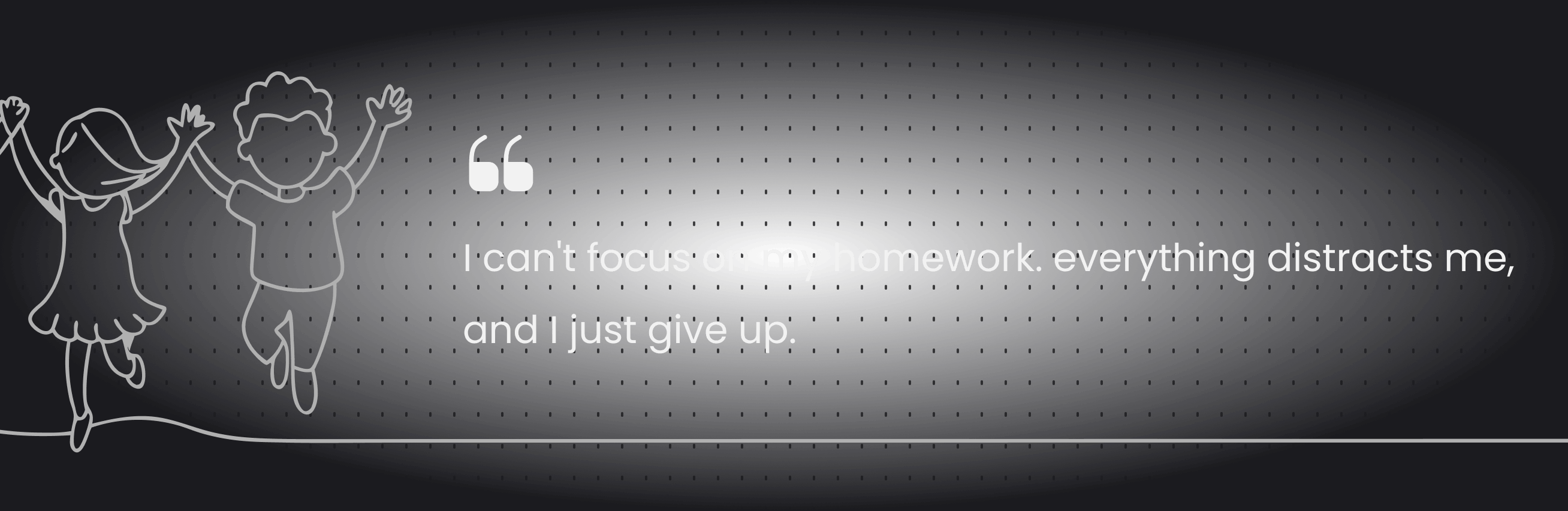 Children often expressed frustration